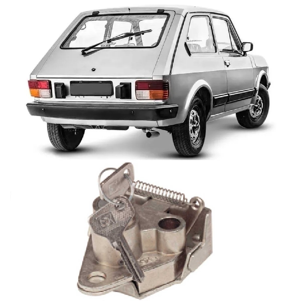 Fechadura Superior Do Porta Malas Com Chave Fiat 147 Todos